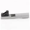 Brazos Optic-Ready Bald slide with optic plate and C-More