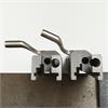 ZigRacker on right is tilted upward to increase clearance
